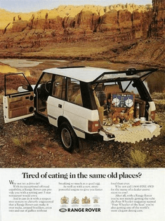 Range Rover Ad