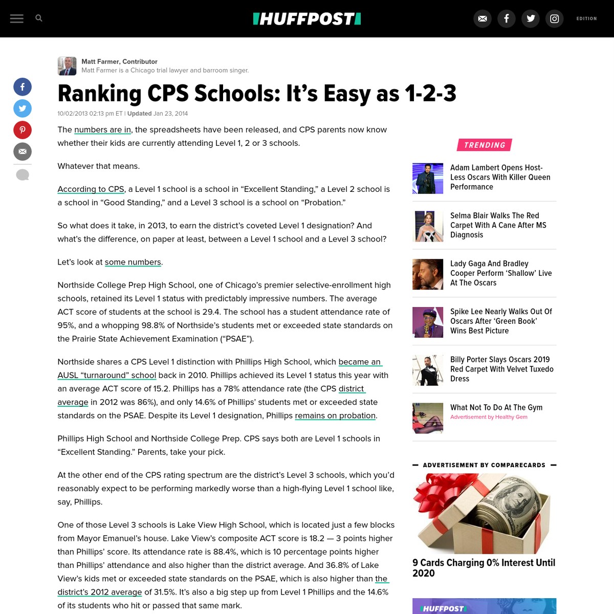 Ranking CPS Schools It's Easy as 123 — Are.na