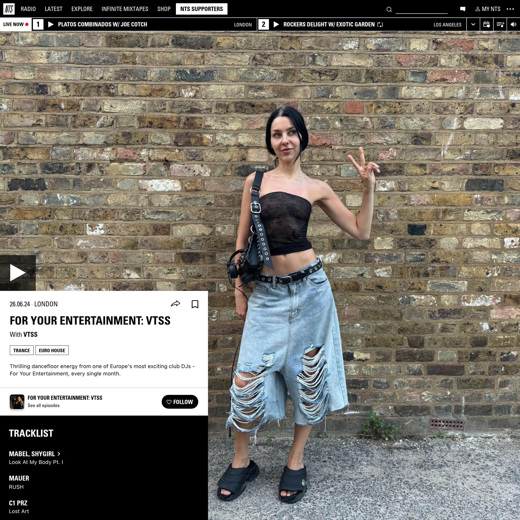 For Your Entertainment: VTSS 26th June 2024