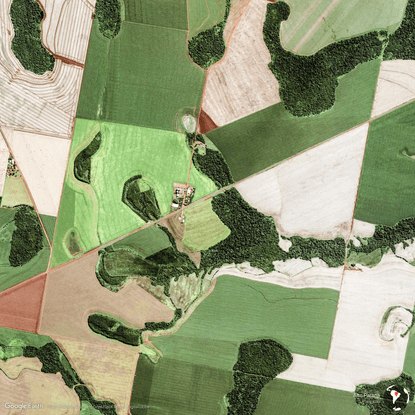 Alto Paraná, Paraguay - Earth View from Google