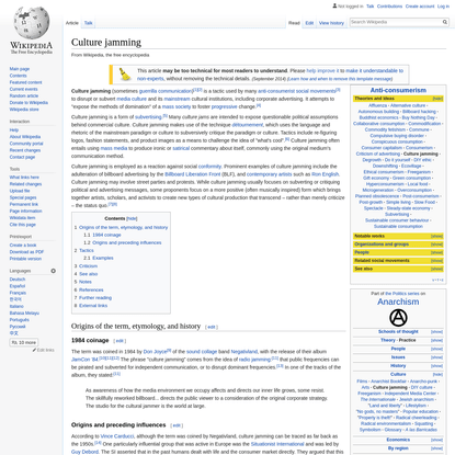 Culture jamming - Wikipedia