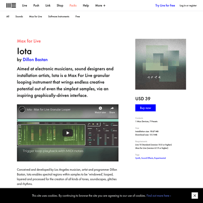 Iota | Ableton