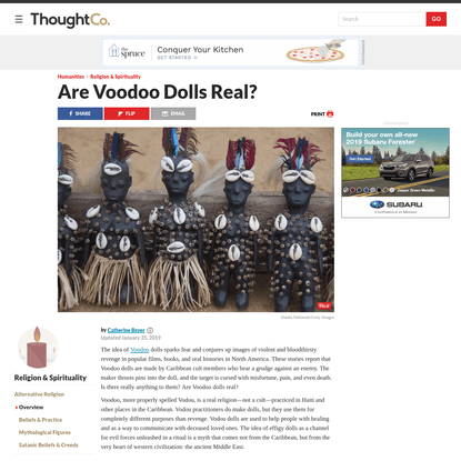 What Are Voodoo Dolls and Are They Real?