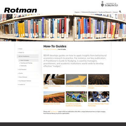 How-To Guides - Rotman School of Management