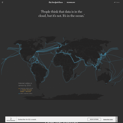 How the Internet Travels Across Oceans