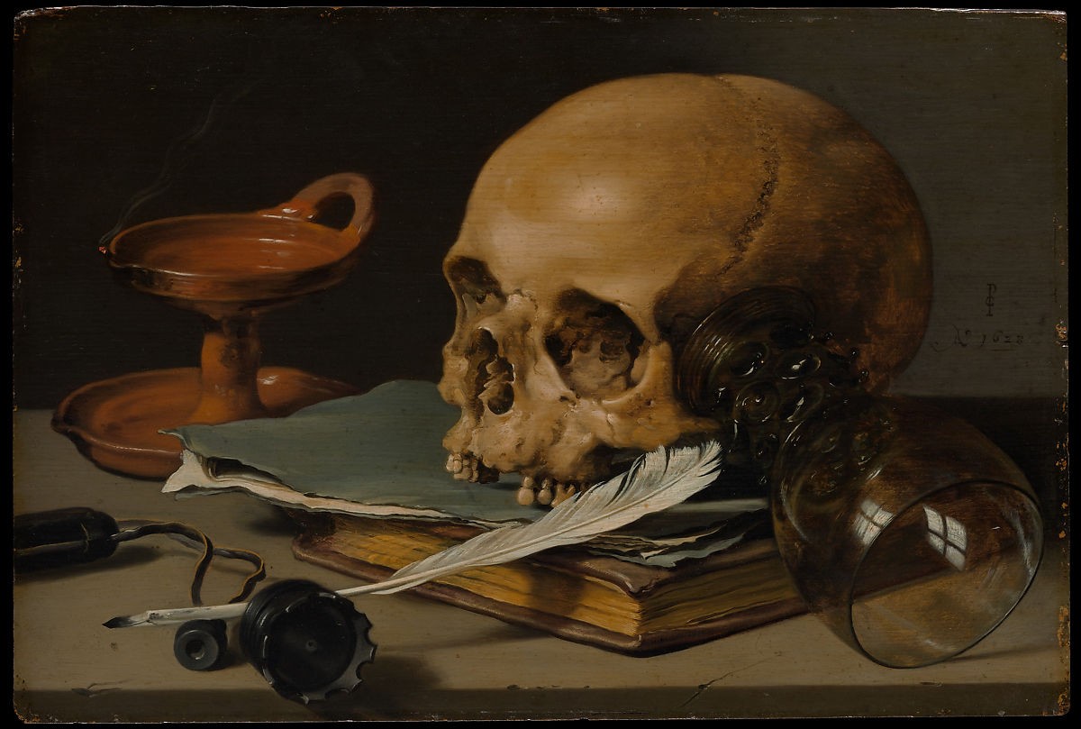 Still Life with a Skull and a Writing Quill — Are.na