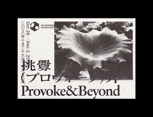 Provoke &amp; Beyond, HK Int Photo Festival