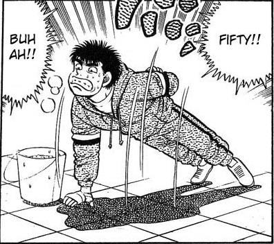 take long hajime no ippo funny manga panel - Google Search
