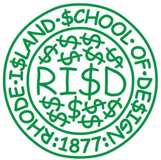 The RISD "Comic, Sans Cash" Seal