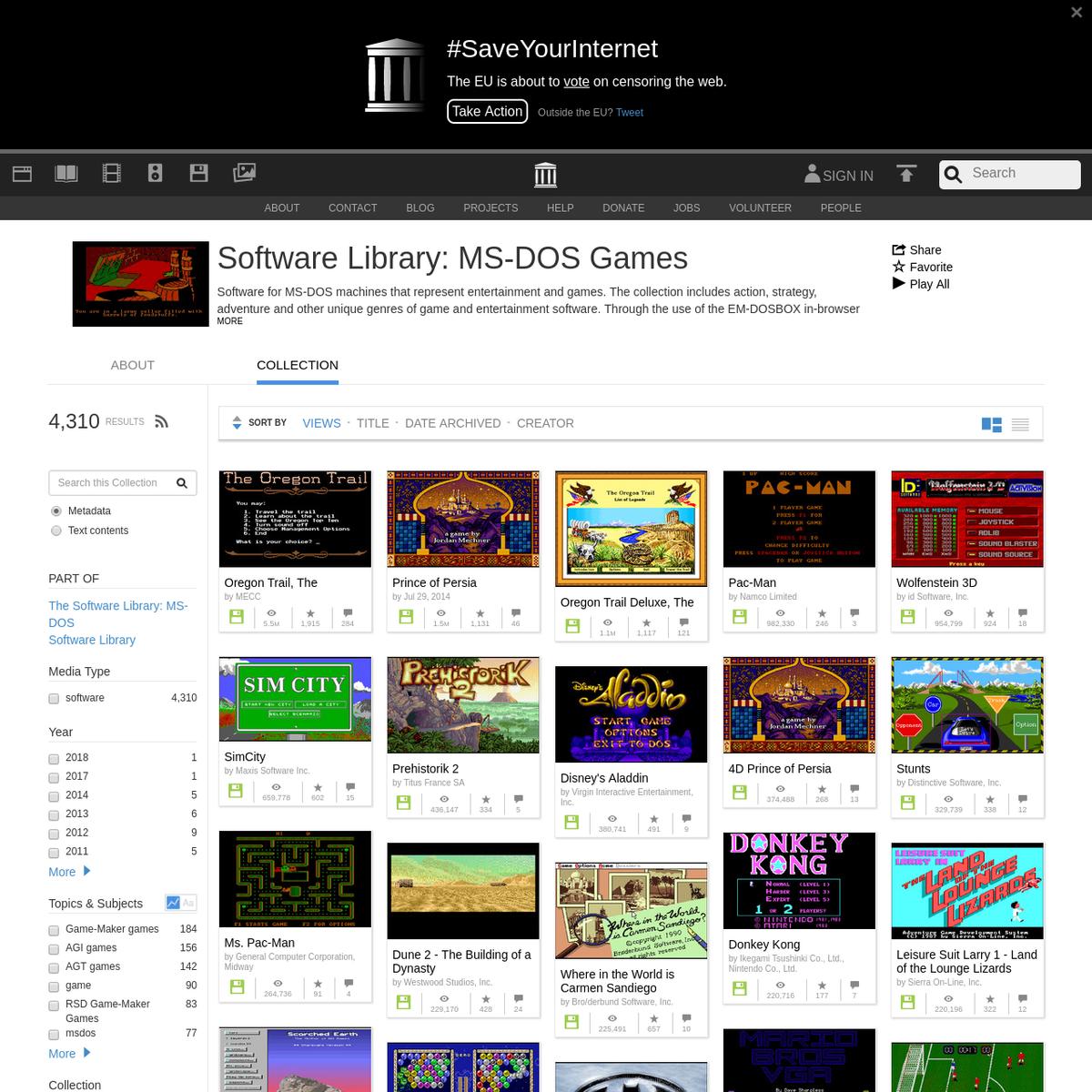 Software Library: MS-DOS Games : Free Software : Free Download, Borrow and  Streaming : Internet Archive | Are.na