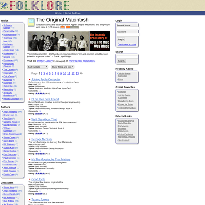 Folklore.org: The Original Macintosh