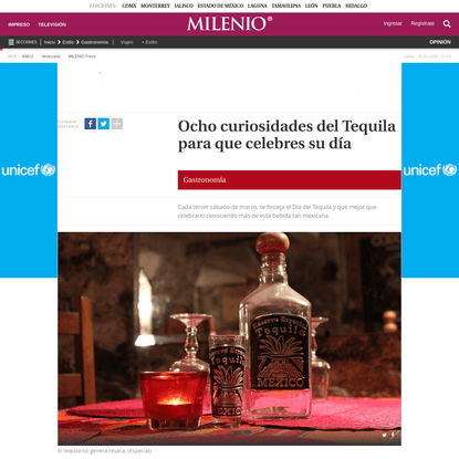 Día del Tequila, datos curiosos de la bebida mexicana