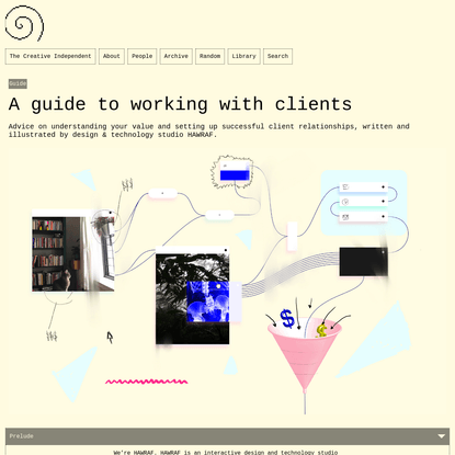 A guide to working with clients
