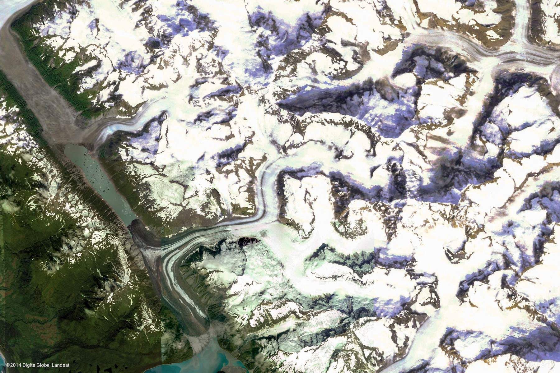 Gustavus, Alaska, United States (Google Earth View 1655)