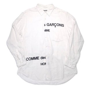 Comme Des Garçons AD2001 Split Logo Shirt (Dropping next week)