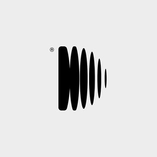 Symbol for Dubset Media, a music technology company. It combines a monogram with a sound wave graphic. Shortly after we comp...