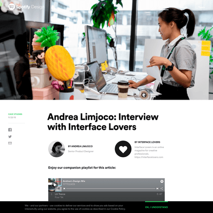 Andrea Limjoco: Interview with Interface Lovers